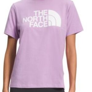 The North Face Lavender Tee with White Logo